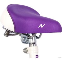 Детский велосипед Novatrack Butterfly 16 2023 167BUTTERFLY.WVL23 (белый/фиолетовый)