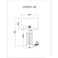 Ночник Arte Lamp A5070LT-1PB