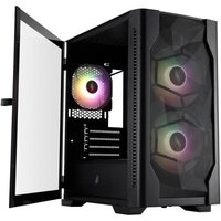 Корпус 1stPlayer D4-M ARGB (черный)