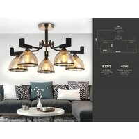 Люстра средней высоты Ambrella light TR TR9099