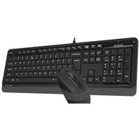 Офисный набор A4Tech Fstyler F1010 (черный/серый)