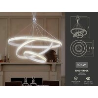 Подвесная люстра Ambrella light Acrylica FA6157