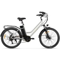 Электровелосипед Eltreco Moon (серебристый матовый)