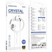 Наушники Borofone BM90 USB Lightning (белый)