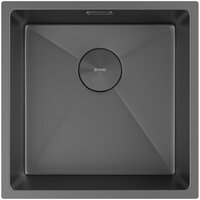 Кухонная мойка ZorG Zerox 44 U / IF Zurinox PVD Gunblack
