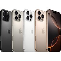 Телефон Apple iPhone 16 Pro Max 256GB (черный титан)