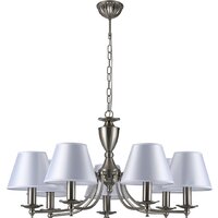 Подвесная люстра Escada Bolero 1144/7PL E14*40W Satin nickel