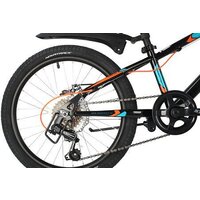 Детский велосипед Novatrack Extrime 6.D 2021 20SH6D.EXTREME.BK21 (черный)