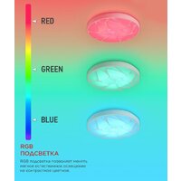 Припотолочная люстра In Home Comfort Shell-RGB 125Вт 230В 3000-6500K 4690612058917