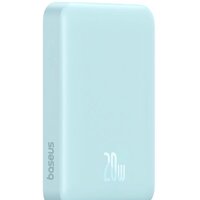 Внешний аккумулятор Baseus Magnetic Mini Air Wireless Fast Charge Power Bank 20W 10000mAh (голубой)