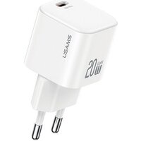 Сетевое зарядное Usams CC260 20W GaN (белый)