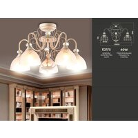 Люстра средней высоты Ambrella light TR TR3057