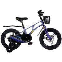 Детский велосипед Maxiscoo Air Pro 18 2024 (синий карбон)
