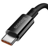 Кабель Baseus Superior Series Fast Charging USB Type-A - USB Type-C (1 м, черный)
