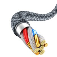 Кабель Baseus Dynamic Series USB Type-A - Lightning (2 м, серый)