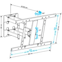 Кронштейн для телевизора Holder LCD-SU6602