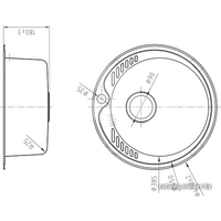 Кухонная мойка IDDIS Suno SUN49S0i77