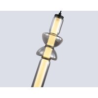 Подвесная люстра Ambrella light LH11026/3 BK/SM (черный/дымчатый)
