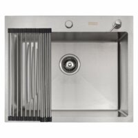 Кухонная мойка ARFEKA ECO AR мойка 600*500, роллер-мат, дозатор SATIN