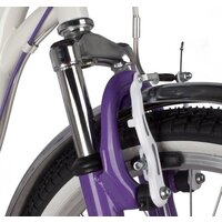 Детский велосипед Novatrack Butterfly 6.V 20 2022 20SH6V.BUTTERFLY.VL22 (белый/фиолетовый)