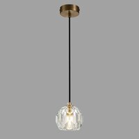 Подвесная люстра Belfast Clifton D3315-1 GL CL (прозрачный)