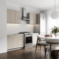 Готовая кухня Кортекс-мебель Корнелия Лира 1.6 без столешницы (капучино)