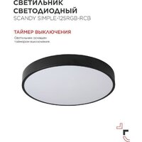 Припотолочная люстра In Home Scandy Simple-125RGB-RCB 4690612062273