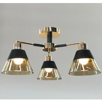 Люстра средней высоты Aitin Pro НПБ 02-3x60-105 9080/3 (золото/черный)