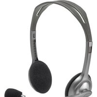 Офисная гарнитура Logitech Stereo Headset H110