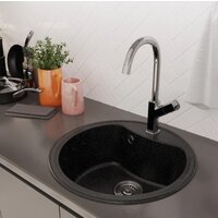 Кухонная мойка Mixline ML-GM09 551797 (черный)