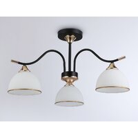 Люстра средней высоты Ambrella light Traditional TR3161/3 BK/FGD