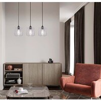Подвесная люстра Escada Grid 10190/3S E27*40W Chrome