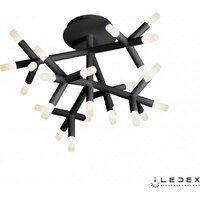 Люстра средней высоты iLedex Savage FS-017-X25 3000K (черный)
