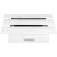 Кухонная вытяжка HOMSair Vertical 60 Glass (белый)
