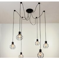 Подвесная люстра BayerLux 2542/6 7141505 (черный)