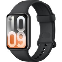 Фитнес-браслет Xiaomi Smart Band 10 Pro M2552B1 (черный, с черным силиконовым ремешком, международная версия)