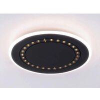 Светильник-тарелка Ambrella light Comfort FL51407 BK (черный)