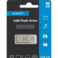 USB Flash Maxvi MK 16GB (серебристый)
