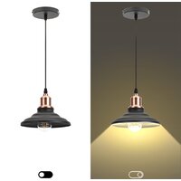 Подвесная люстра ЭРА PL4 BK/RC Б0037438