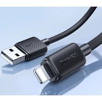 Кабель Usams US-SJ694 USB Type-A - Lightning (2 м, черный)