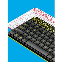 Офисный набор Logitech MK240 Nano 920-008198 (черный)