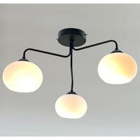 Люстра средней высоты Aitin Pro НПБ 02-3x60-102 N5482/3 (черный)