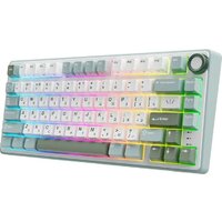 Клавиатура Royal Kludge R75 RGB Sky Cyan (RK Silver)