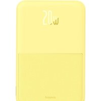 Внешний аккумулятор Baseus MagPro Magnetic Bracket Wireless Fast-Charging Power Bank 20W 5000mAh (желтый, китайская версия)