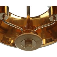 Подвесная люстра BayerLux Ребекка 10777124 (белый/золото)