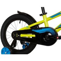 Детский велосипед Novatrack Dodger 16 2022 165ADODGER.GN22 (зеленый)