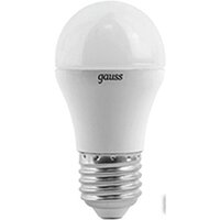 Светодиодная лампочка Gauss E27 6.5 Вт 2700 К [105102107]
