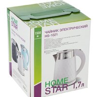 Электрический чайник HomeStar HS-1021 (белый)