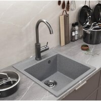 Кухонная мойка Mixline ML-GM28 552097 (темно-серый)