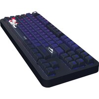Клавиатура Red Square Alumix TKL Classic Kitsune (черный, g3ms Aquamarine)